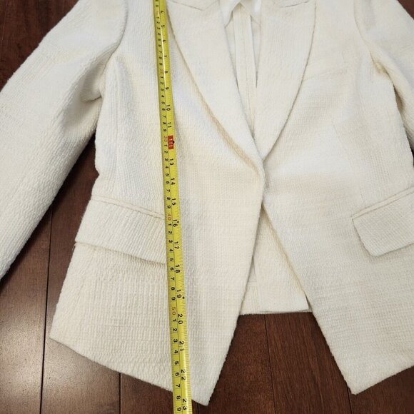 Theory women's cream colored blazer in size 4 - Picture 9 of 10